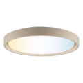 Brilliant - LED Stmívatelné stropní svítidlo SANOZ LED/24W/230V 3000-6500K pr. 41 cm béžová + dálkové ovládání