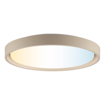 Brilliant - LED Stmívatelné stropní svítidlo SANOZ LED/24W/230V 3000-6500K pr. 41 cm béžová + dálkové ovládání