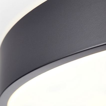 Brilliant - LED Stmívatelné stropní svítidlo SLIMLINE LED/50W/230V 1800-6500K pr. 49 cm černá + dálkové ovládání