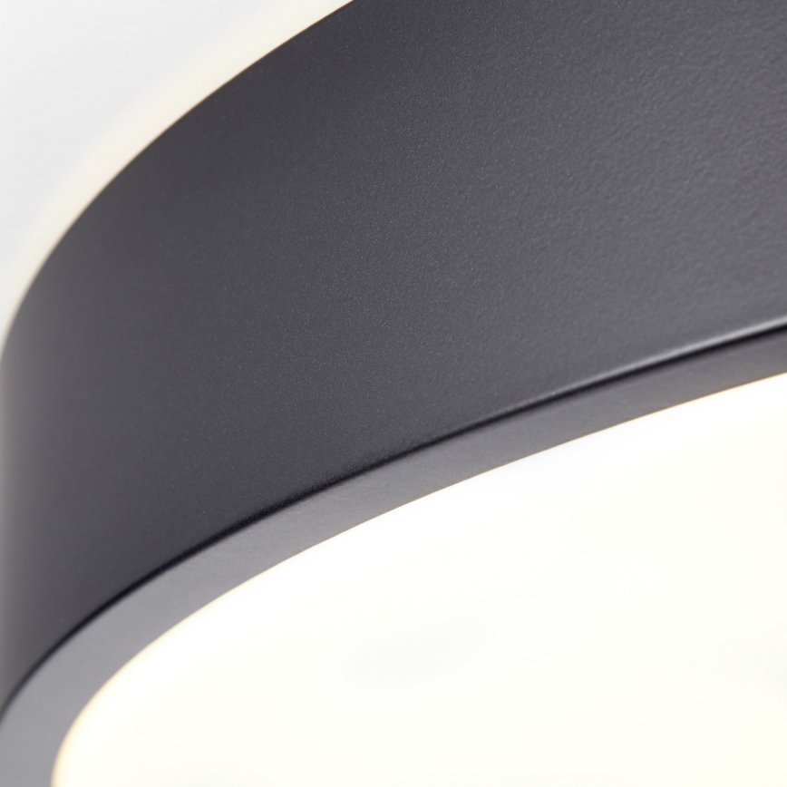 Brilliant - LED Stmívatelné stropní svítidlo SLIMLINE LED/50W/230V 1800-6500K pr. 49 cm černá + dálkové ovládání