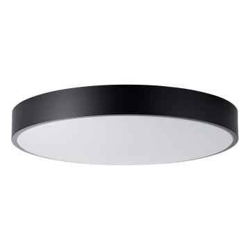 Brilliant - LED Stmívatelné stropní svítidlo SLIMLINE LED/60W/230V 3000-6500K pr. 49 cm černá + dálkové ovládání
