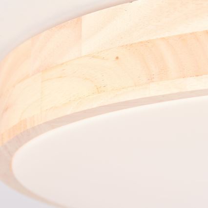 Brilliant - LED Stmívatelné stropní svítidlo SLIMLINE LED/60W/230V 3000-6500K pr. 45 cm gumovník + dálkové ovládání