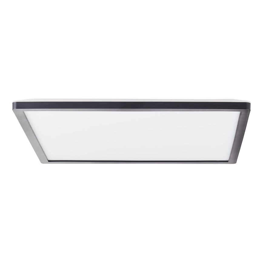 Brilliant - LED Stmívatelné stropní svítidlo SORELL LED/24/230V 3000-6500K 42x42 cm černá + dálkové ovládání