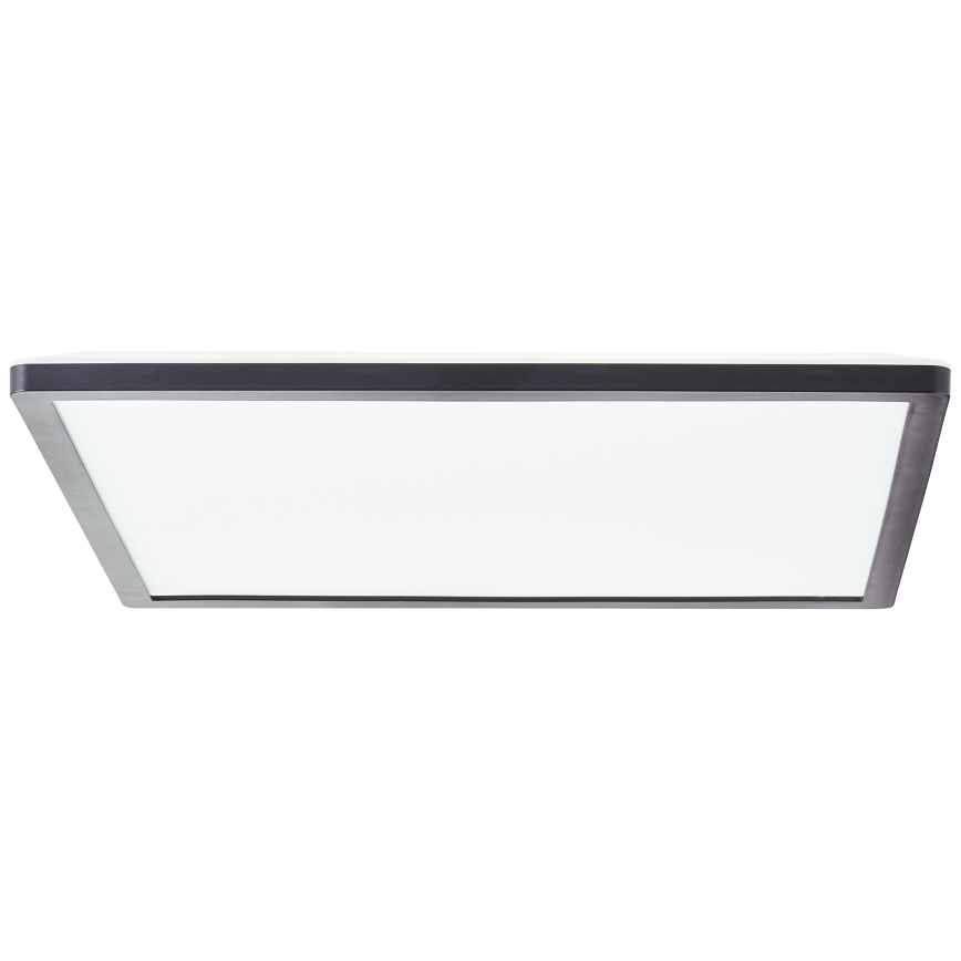 Brilliant - LED Stmívatelné stropní svítidlo SORELL LED/24/230V 3000-6500K 42x42 cm černá + dálkové ovládání
