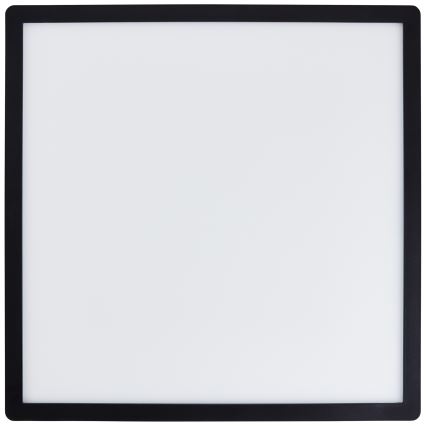 Brilliant - LED Stmívatelné stropní svítidlo SORELL LED/24/230V 3000-6500K 42x42 cm černá + dálkové ovládání