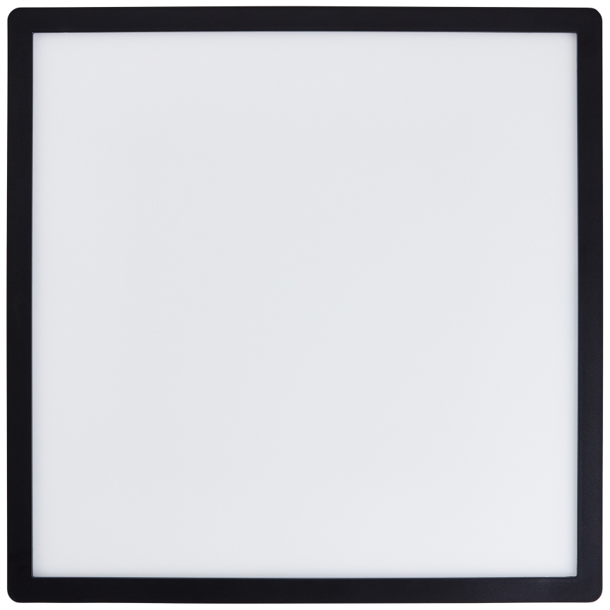 Brilliant - LED Stmívatelné stropní svítidlo SORELL LED/24/230V 3000-6500K 42x42 cm černá + dálkové ovládání