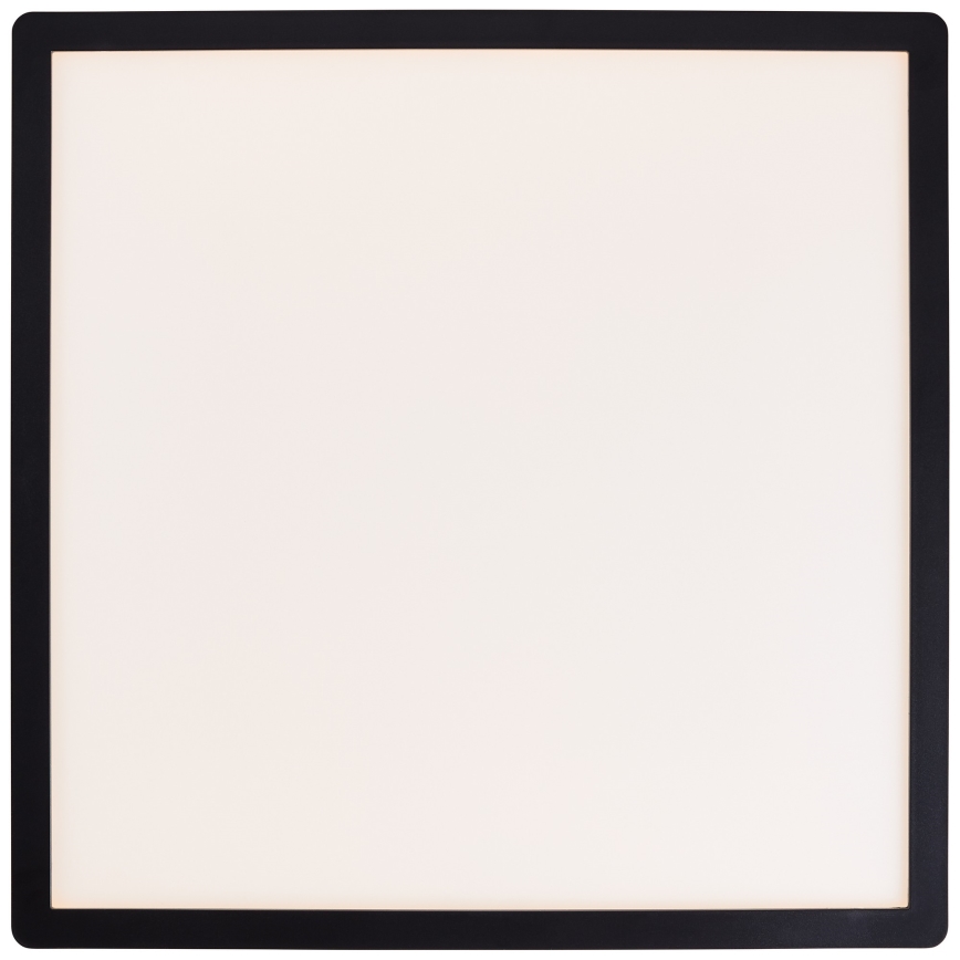 Brilliant - LED Stmívatelné stropní svítidlo SORELL LED/24/230V 3000-6500K 42x42 cm černá + dálkové ovládání