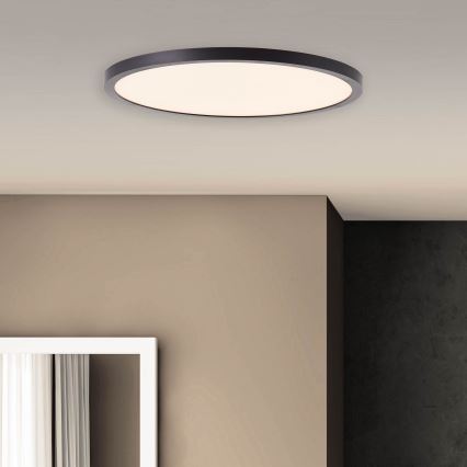 Brilliant - LED Stmívatelné stropní svítidlo TUCO LED/20W/230V pr. 29,5 cm černá