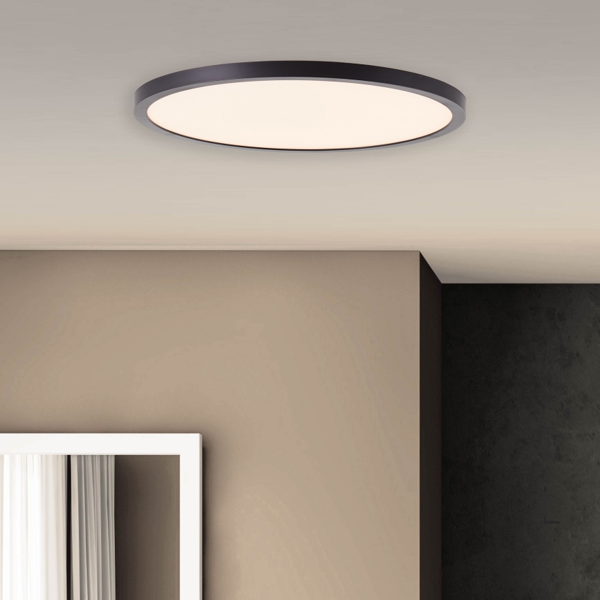 Brilliant - LED Stmívatelné stropní svítidlo TUCO LED/20W/230V pr. 29,5 cm černá