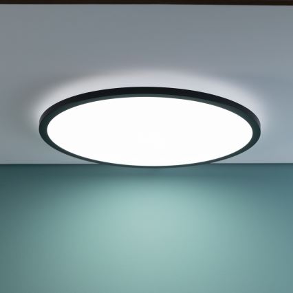 Brilliant - LED Stmívatelné stropní svítidlo TUCO LED/33W/230V 3000-6500K pr. 50 cm černá + dálkové ovládání