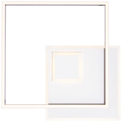 Brilliant - LED Stmívatelné stropní svítidlo IORGO LED/40W/230V 3000K 43,5x43,5 cm bílá/černá