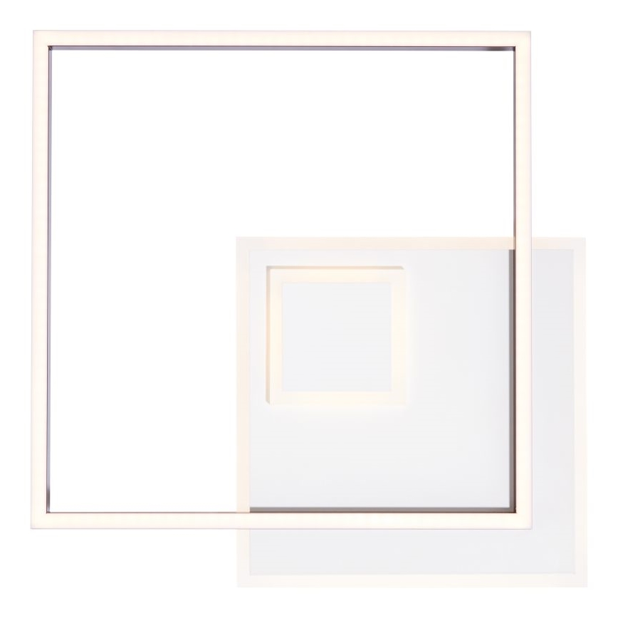 Brilliant - LED Stmívatelné stropní svítidlo IORGO LED/40W/230V 3000K 43,5x43,5 cm bílá/černá