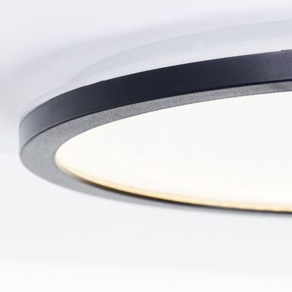Brilliant - LED Stmívatelné stropní svítidlo MOSAKO LED/20W/230V 2700K pr. 29,5 cm černá