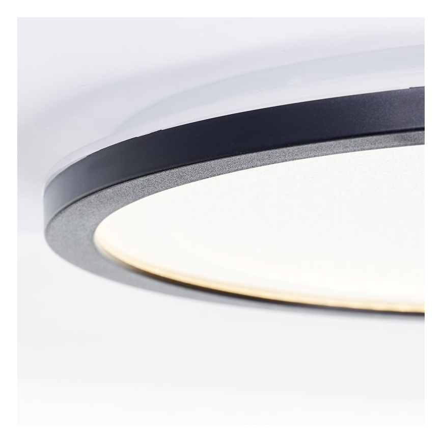 Brilliant - LED Stmívatelné stropní svítidlo MOSAKO LED/20W/230V 2700K pr. 29,5 cm černá