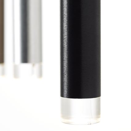 Brilliant - LED Stmívatelný lustr na lanku CEMBALO LED/60W/230V matný chrom/černá/hnědá