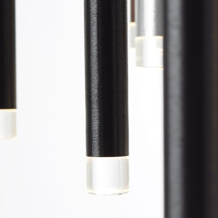 Brilliant - LED Stmívatelný lustr na lanku CEMBALO LED/70W/230V matný chrom/černá/hnědá