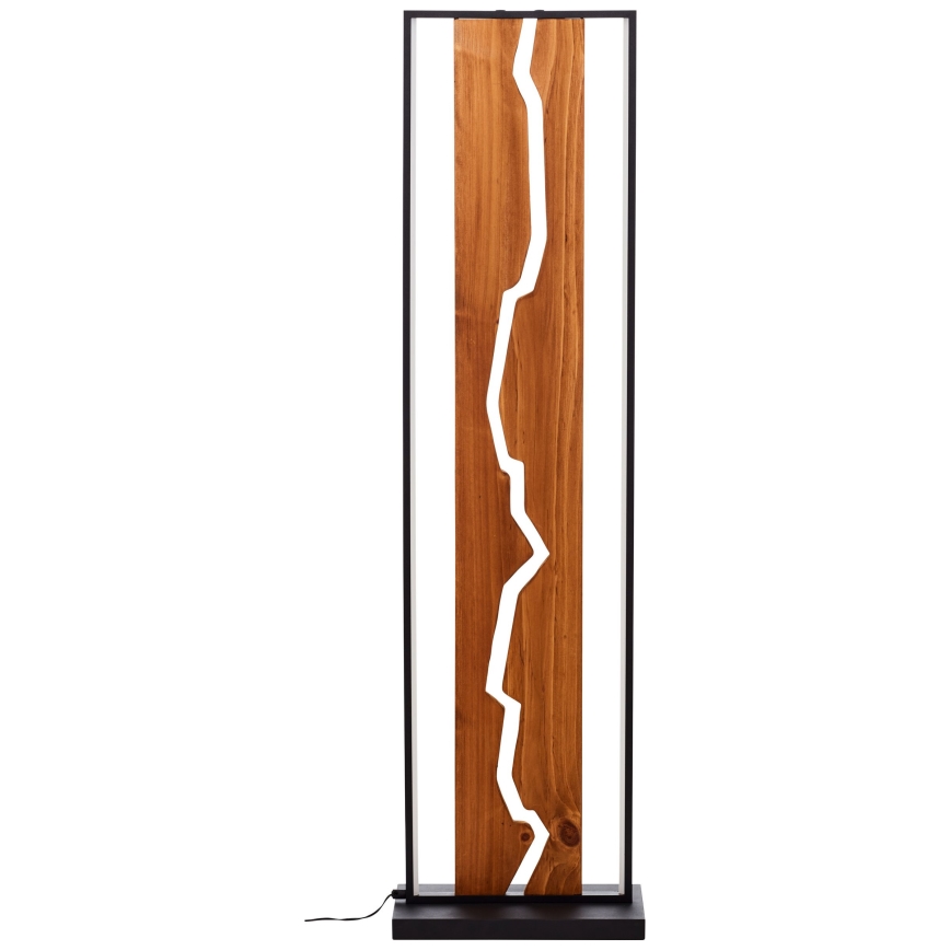 Brilliant - LED Stojací lampa THUNDER LED/18W/230V borovice
