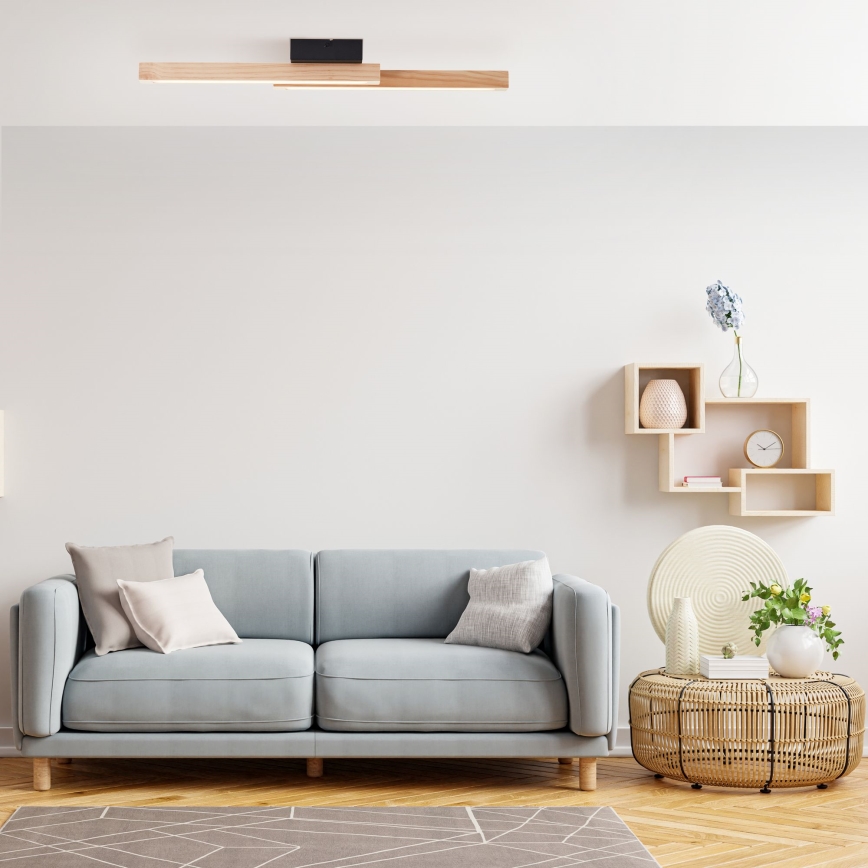 Brilliant - LED Stropní svítidlo ARION LED/14W/230V borovice - FSC certifikováno