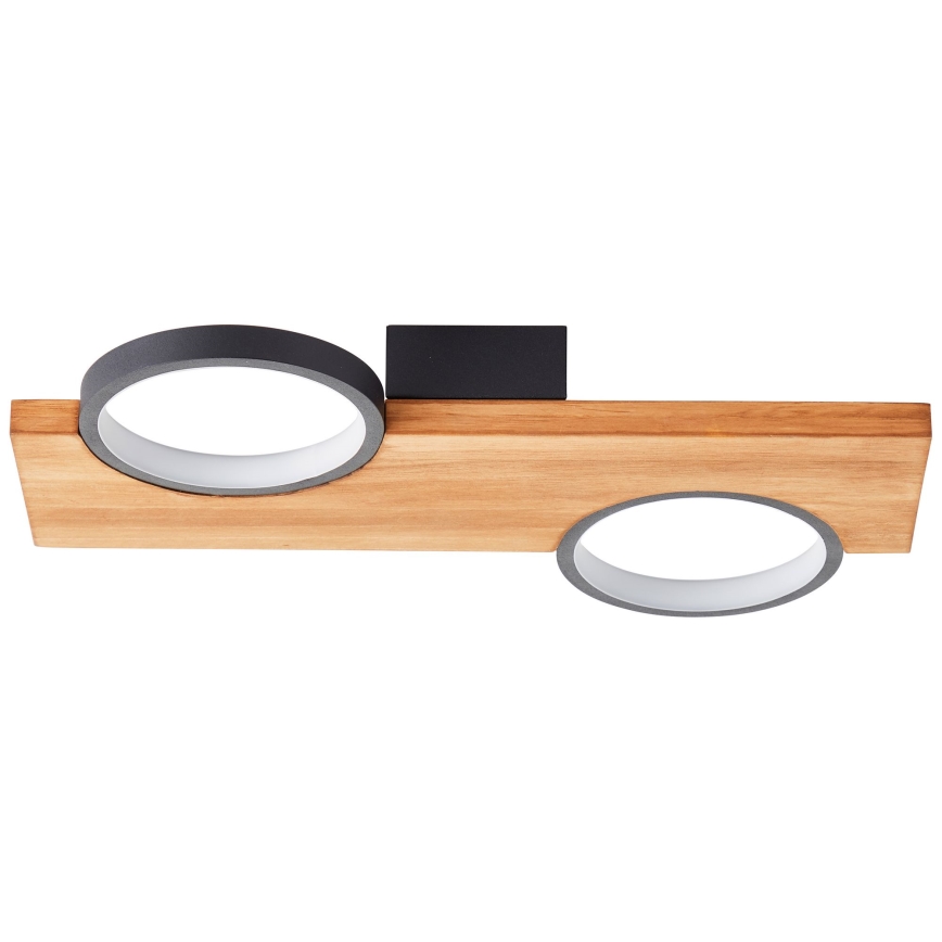 Brilliant - LED Stropní svítidlo CHEESY LED/14W/230V borovice
