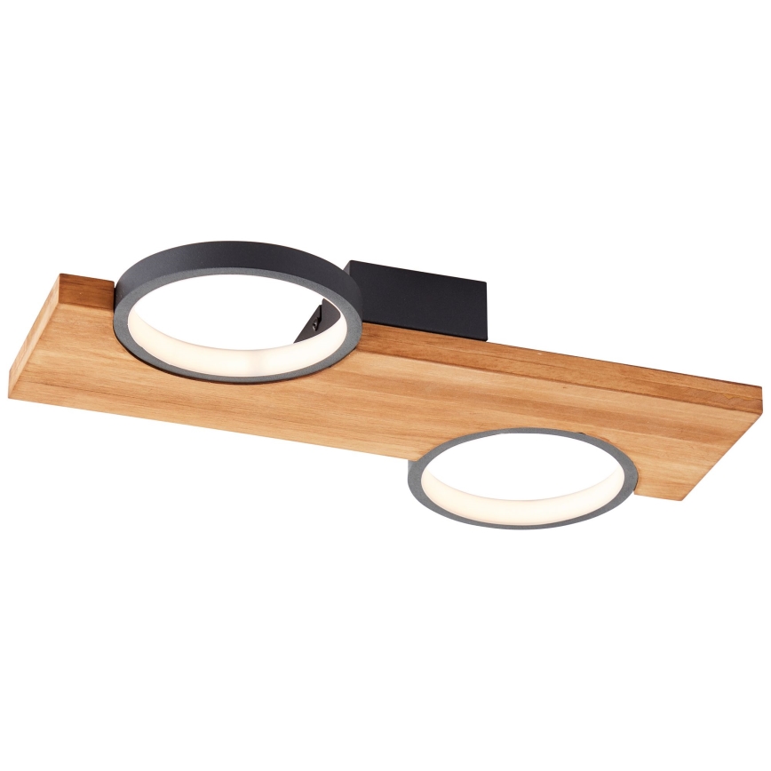 Brilliant - LED Stropní svítidlo CHEESY LED/14W/230V borovice