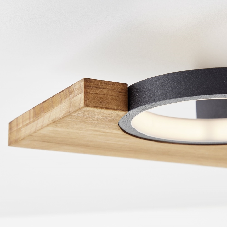 Brilliant - LED Stropní svítidlo CHEESY LED/14W/230V borovice