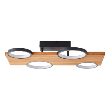 Brilliant - LED Stropní svítidlo CHEESY LED/28W/230V borovice - FSC certifikováno