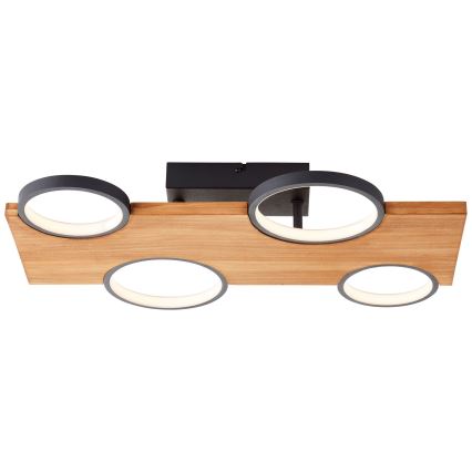 Brilliant - LED Stropní svítidlo CHEESY LED/28W/230V borovice - FSC certifikováno