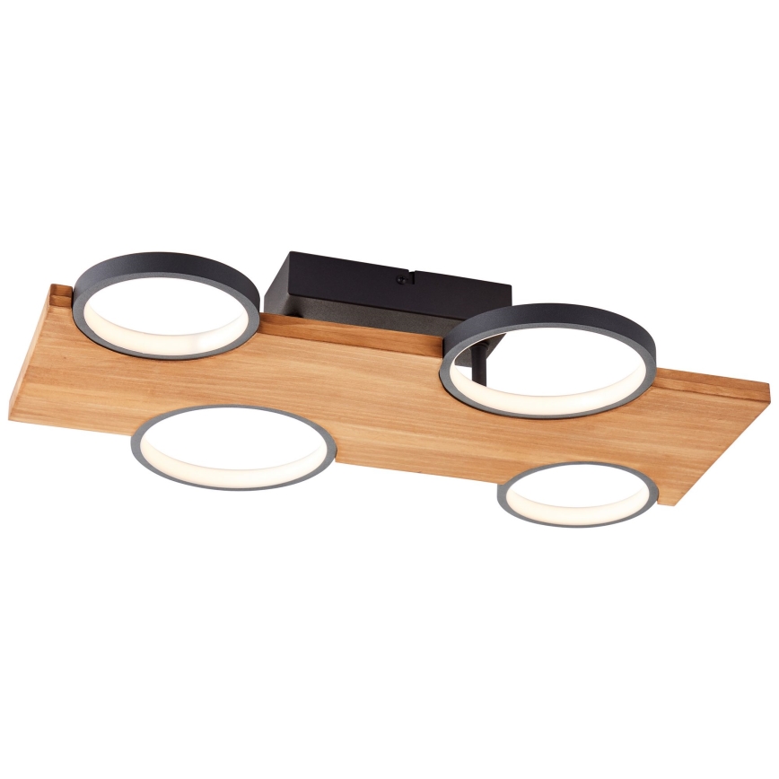 Brilliant - LED Stropní svítidlo CHEESY LED/28W/230V borovice - FSC certifikováno