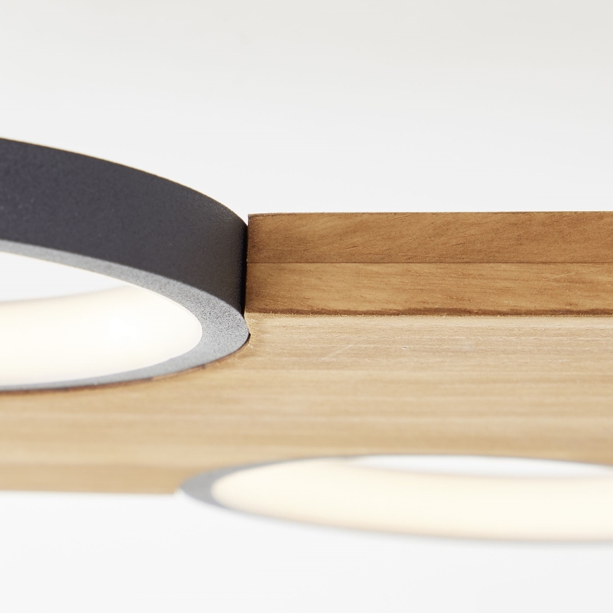 Brilliant - LED Stropní svítidlo CHEESY LED/28W/230V borovice - FSC certifikováno