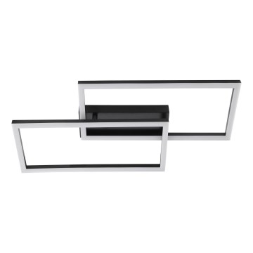 Brilliant - LED Stropní svítidlo JORVIC LED/21W/230V 29x60 cm černá