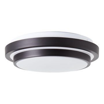 Brilliant - LED Stropní svítidlo MALMÖ LED/12W/230V 3000K pr. 34,5 cm černá