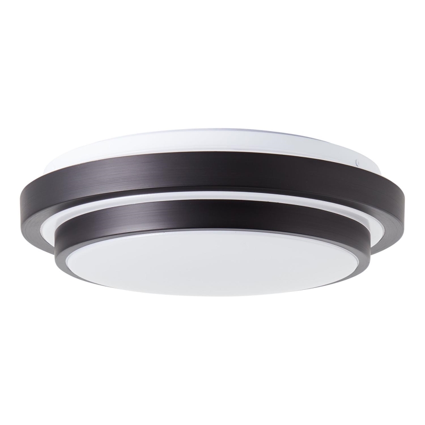 Brilliant - LED Stropní svítidlo MALMÖ LED/12W/230V 3000K pr. 34,5 cm černá