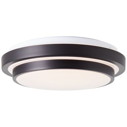 Brilliant - LED Stropní svítidlo MALMÖ LED/12W/230V 3000K pr. 34,5 cm černá