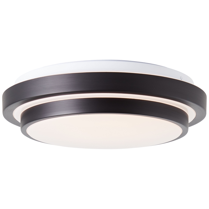Brilliant - LED Stropní svítidlo MALMÖ LED/12W/230V 3000K pr. 34,5 cm černá