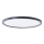 Brilliant - LED Stropní svítidlo MILTON LED/18W/230V pr. 29,3 cm černá