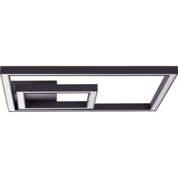Brilliant - LED Stropní svítidlo QUON LED/24W/230V 3000K 40x40 cm černá