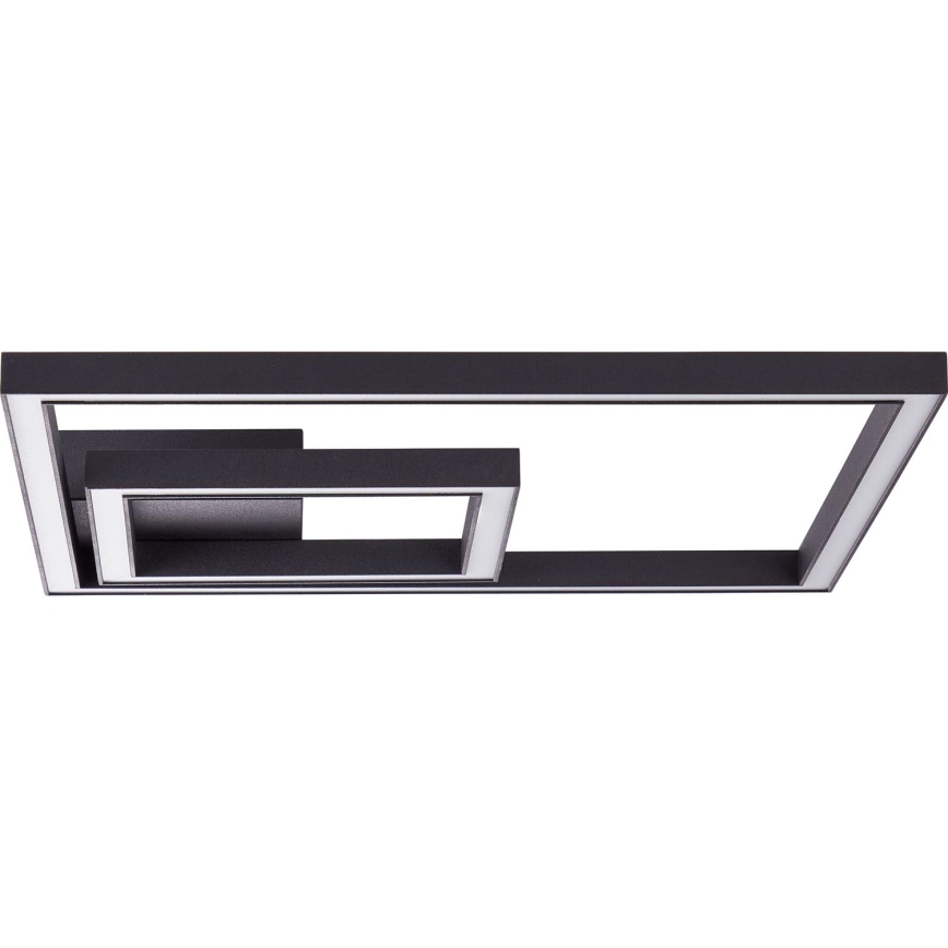 Brilliant - LED Stropní svítidlo QUON LED/24W/230V 3000K 40x40 cm černá