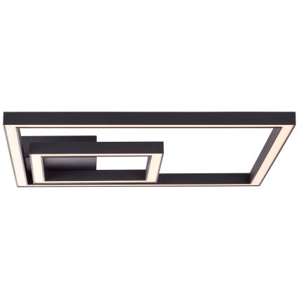 Brilliant - LED Stropní svítidlo QUON LED/24W/230V 3000K 40x40 cm černá