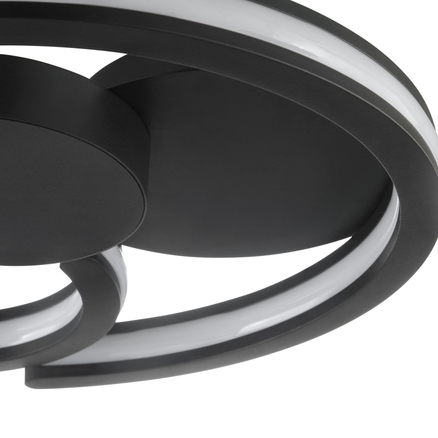Brilliant - LED Stropní svítidlo REVOLA LED/33W/230V 3000/4000/6500K pr. 40 cm černá