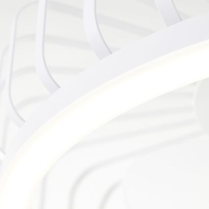Brilliant - LED Stmívatelné stropní svítidlo s ventilátorem CAPO LED/36W/230V 2700-6500K pr. 48 cm bílá + dálkové ovládání
