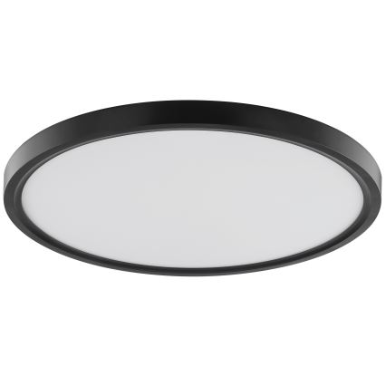 Brilliant - LED Stropní svítidlo se senzorem pohybu a soumraku GALO LED/26W/230V pr. 40 cm černá