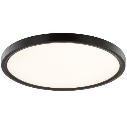Brilliant - LED Stropní svítidlo se senzorem pohybu a soumraku GALO LED/26W/230V pr. 40 cm černá
