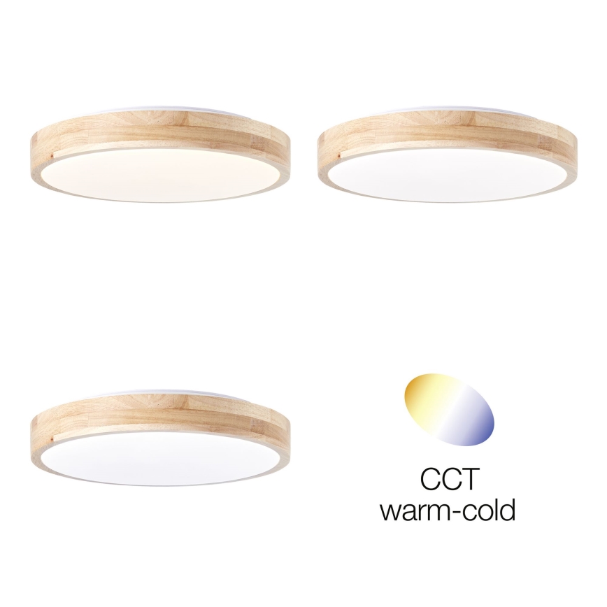 Brilliant - LED Stropní svítidlo SLIMLINE LED/14W/230V 3000/4000K gumovník - FSC certifikováno