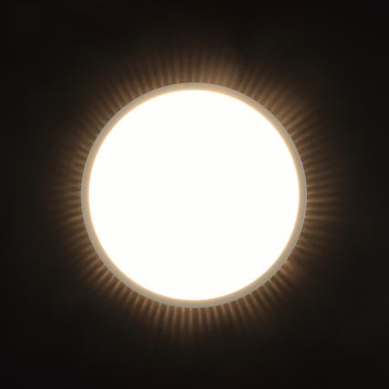 Brilliant - LED Stropní svítidlo SOLISTRA LED/18W/230V pr. 34,5 cm béžová