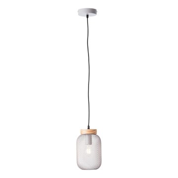 Brilliant - Lustr na lanku GIADA 1xE27/40W/230V pr. 16 cm šedá