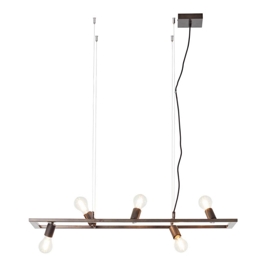 Brilliant - Lustr na lanku KALLA 5xE27/40W/230V