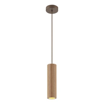 Brilliant - Lustr na lanku LAKEWOOD 1xGU10/10W/230V pr. 10 cm hnědá