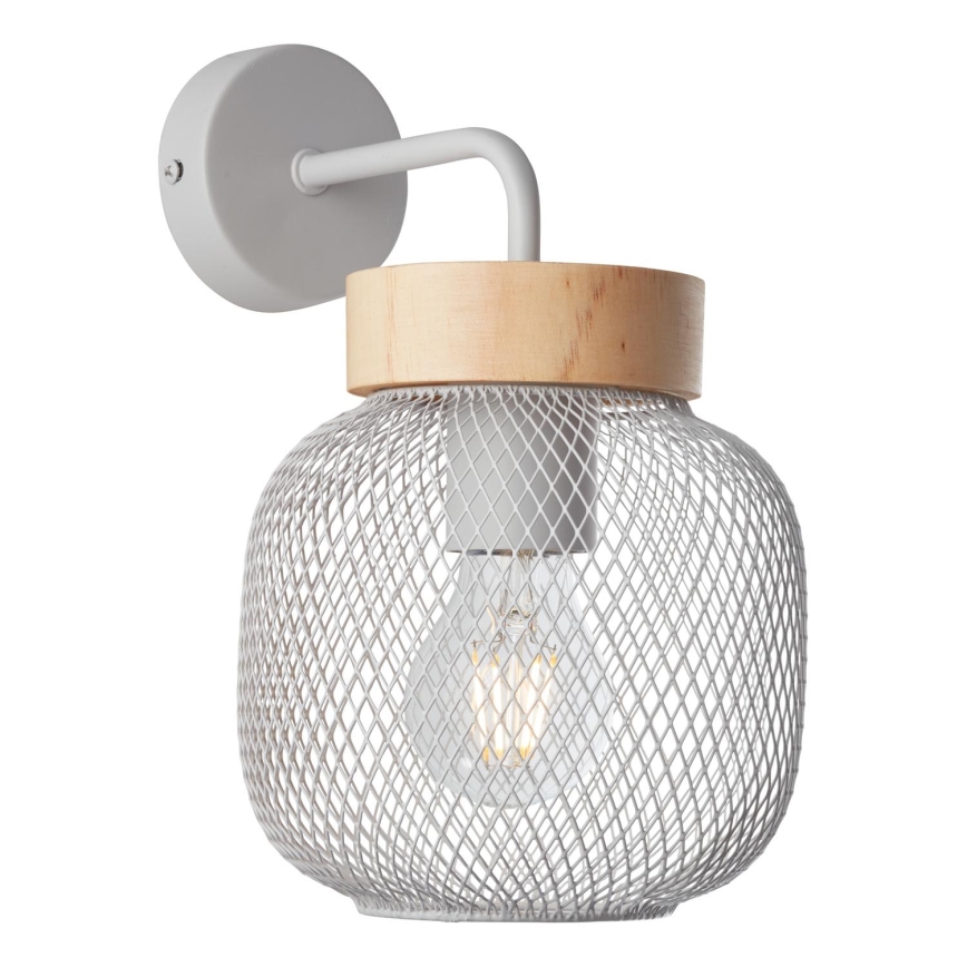 Brilliant - Nástěnná lampa GIADA 1xE27/40W/230V šedá