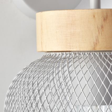 Brilliant - Nástěnná lampa GIADA 1xE27/40W/230V šedá