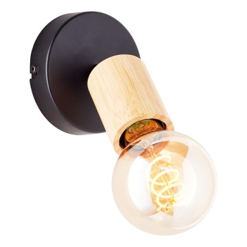 Brilliant - Nástěnné bodové svítidlo 1xE27/28W/230V bambus